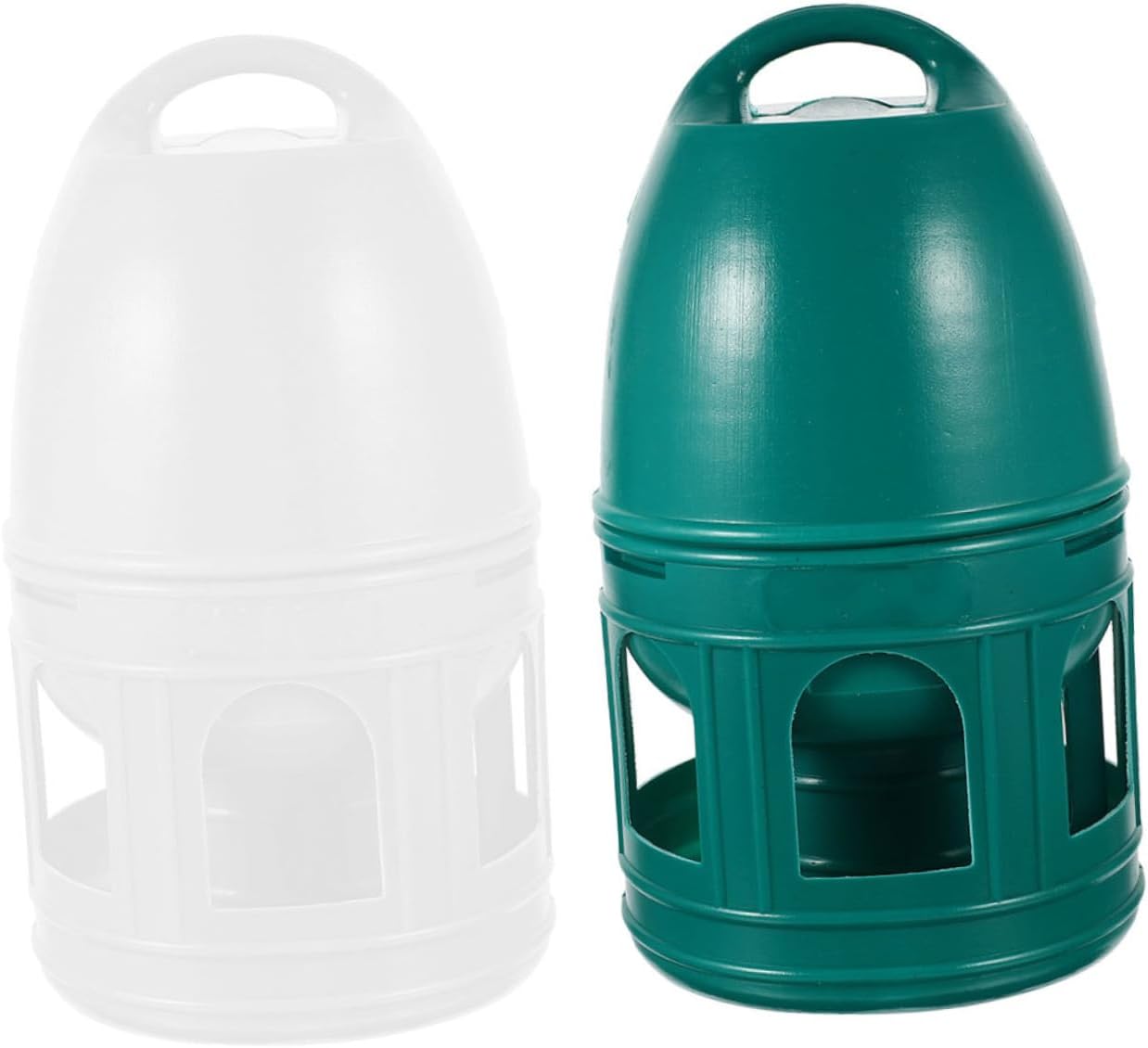 2pcs Pigeon Water Feeder Capacity Drinking Kettle for Birds Hanging Design for Easy Use Homes and Pet Shops Practical Bird Watering Device