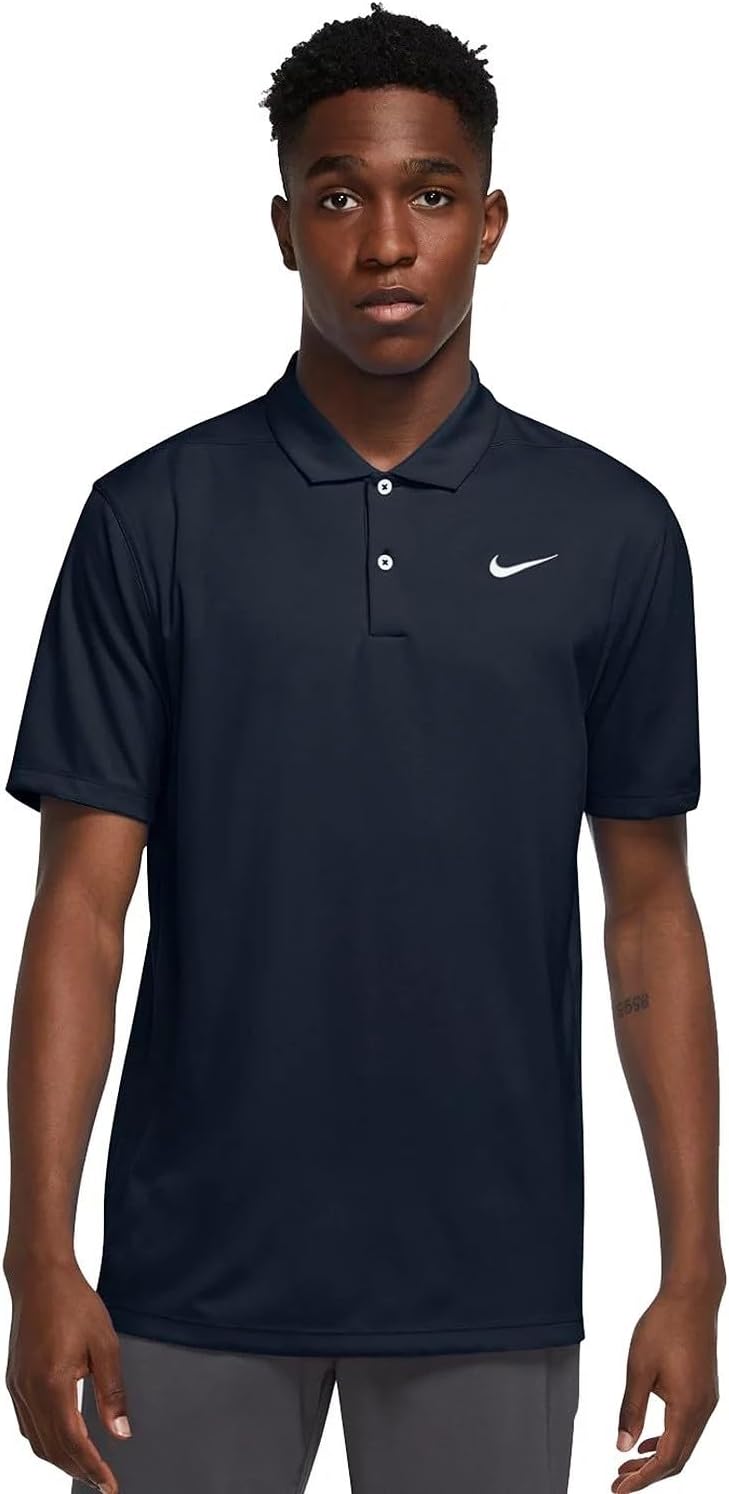 Nike Men's Dri-FIT Victory Golf Polo, Obsidian, S Regular US