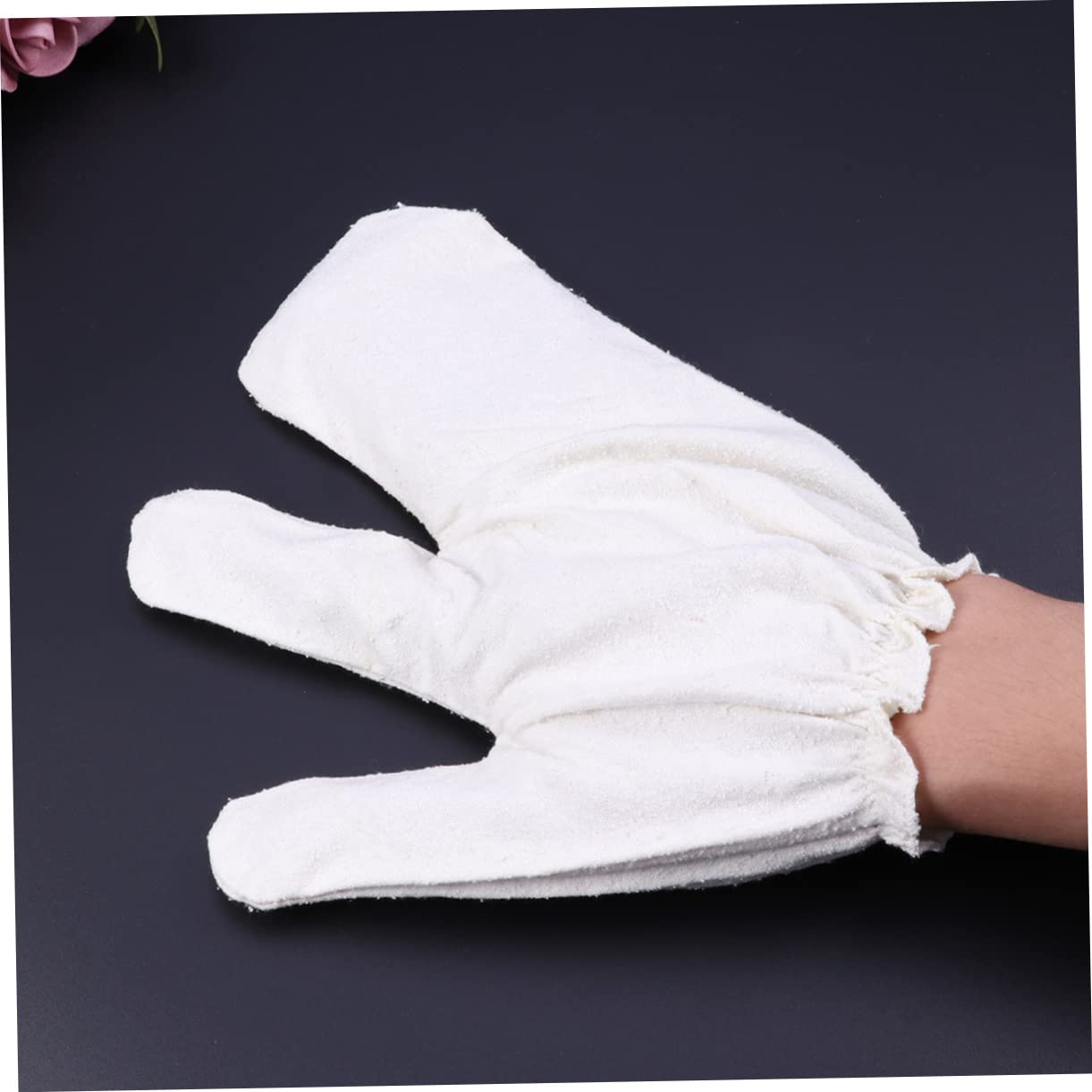 FRCOLOR 3piezas Guantes Exfoliantes De De Seda Para Masaje y Exfoliación Para Baños Relajantes y Cuidado