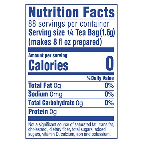 Lipton 41000002557 Cold Brew Family Black Iced Tea Unsweetened Decaffeinated Tea Bags thumb #8