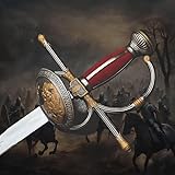 Handmade Quixote Rapier Sword – Spanish Renaissance Musketeer Replica, 40