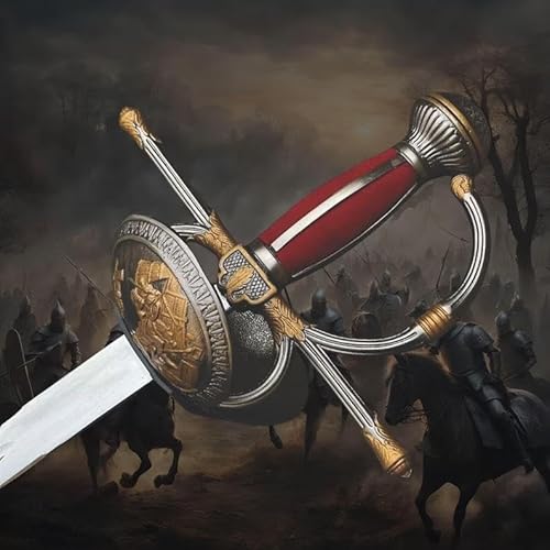 Handmade Quixote Rapier Sword – Spanish Renaissance Musketeer Replica, 40