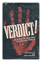 Verdict! Eleven Revealing Canadian Trials B0006BWND0 Book Cover