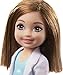 Barbie Playset with Brunette Chelsea Can Be Doctor Doll & Accessories Including Clipboard, Medical Tools & Bandage Stickers