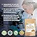 Earth Circle Organics Papaya Seed Powder Capsules – Powerful Papain Supplement & Other Enzymes for Digestion and Gut Health - 360mg/ Serving – 60 Vegan Capsules (Pack of 1)
