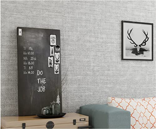 Papier peint gris clair moderne intissé pour décoration murale de chambre et salon