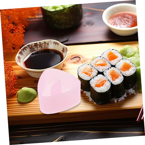 HAKIDZEL Utensílios De Cozinha 2 Peças Ferramenta De Molde De Bola De Arroz Gadgets Triangulares Pp