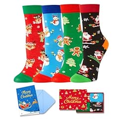 Santa Gingerbread Reindeer Snowman 4pack