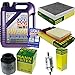 Produktbild Filter Set Inspektionspaket 5 Liter Liqui Moly Motoröl Leichtlauf High Tech 5W-40 MANN-FILTER Innenraumfilter Kraftstofffilter Luftfilter Ölfilter