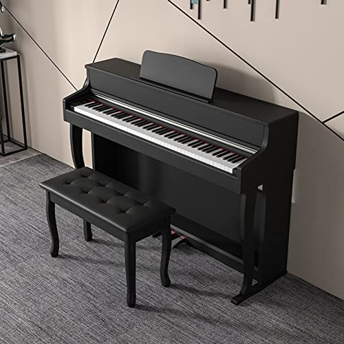 Piano numérique à action pondérée à 88 touches, clavier à action marteau, piano électrique USB/MIDI avec support de meuble, 3 pédales, tabouret for piano domestique débutant et professionnel (Color : - Les Beatles, Paul McCartney, John Lennon, RIngo Starr, George Harrison Piano numérique à action pondérée à 88 touches, clavier à action marteau, piano électrique USB/MIDI avec support de meuble, 3 pédales, tabouret for piano domestique débutant et professionnel (Color : – Image 3