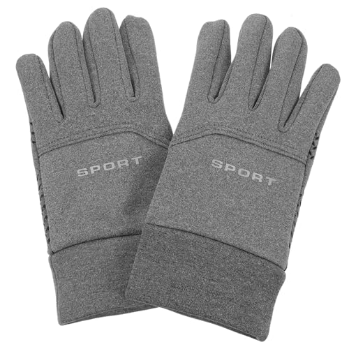 BRIGHTFUFU Riding Gloves for Men Warm Waterproof Windproof Gloves Full-Finger Touchscreen for Cycling Driving and Outdoor Sports