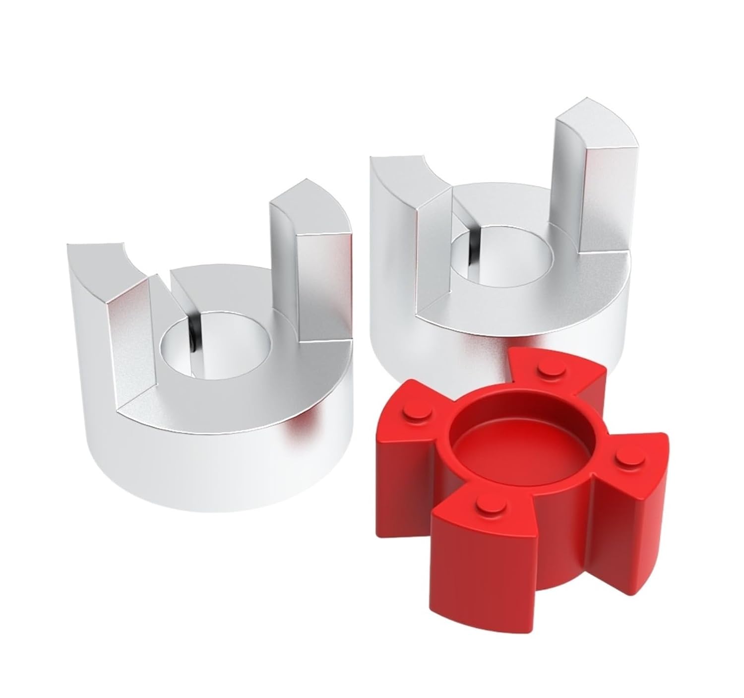 Rigid Coupling,Stainless Steel Rigid Coupling 1pcs D20L25 Flexible Motor Coupler Aluminium Coupling 3D Printer Accessories(7x8)