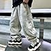 Baggy Cargo Sweatpants for Boy 2025 Spring Fashion Elastic High Wait Joggers Lounge Cozy Straight Athletic Gym Pants 10-12 5t