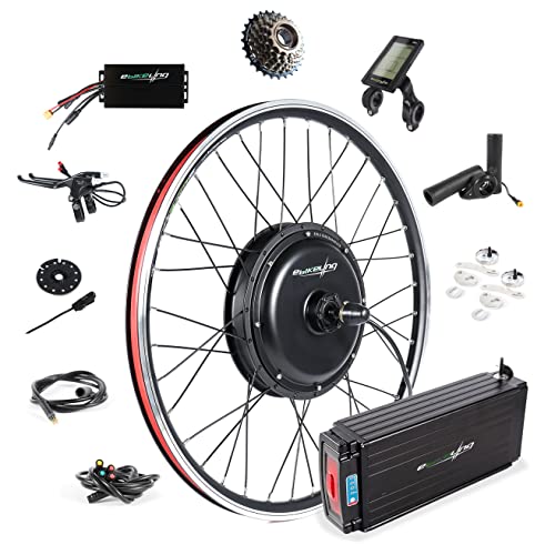 EBIKELING 36V 500W Waterproof Electric Bike Conversion Kit with 26"