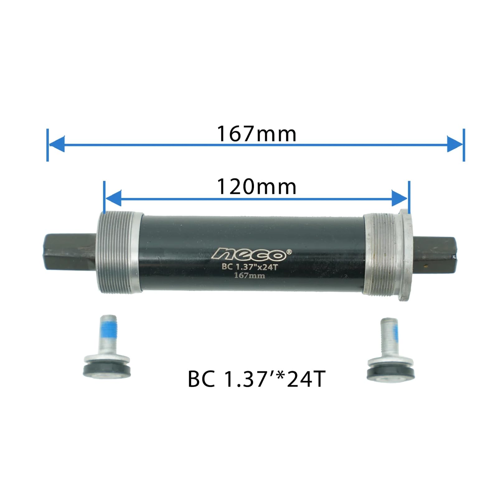 Full Speed Ahead Bottom Bike Set 386 Mega Evo English Steel Bearing Bottom Bike Set, 30mm