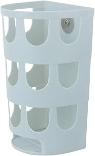 POPETPOP Hanging Rabbit Hay Rack Feeder - Plastic Fixable Small Pet Food Container, Less Wasted Rabbit Caged Hay Rack Manger for Hamster/Guinea Pig/Chinchilla/Small Animals/Bird