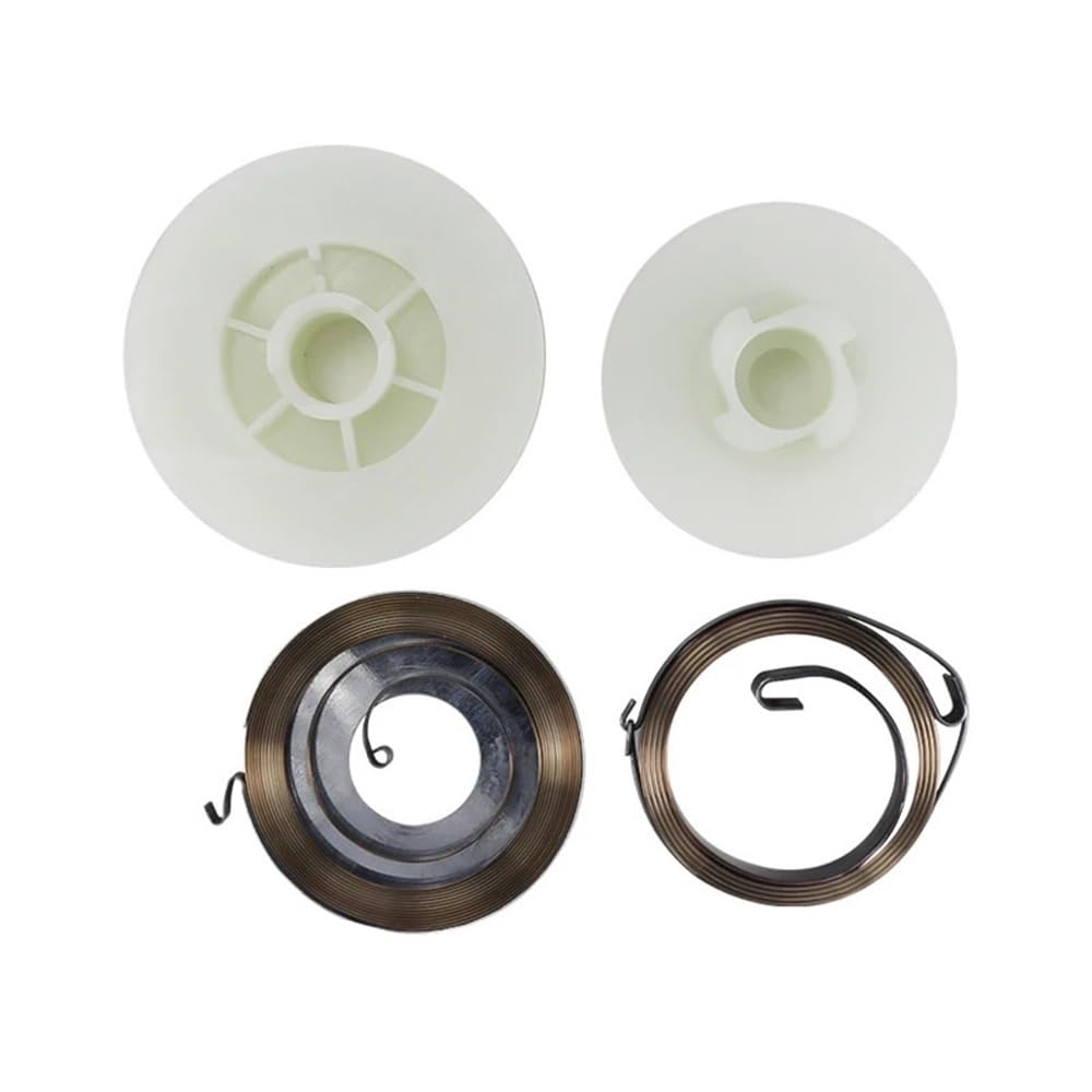 Poulie de démarrage facile avec 2 ressorts pour tronçonneuse 45cc 52cc 58cc