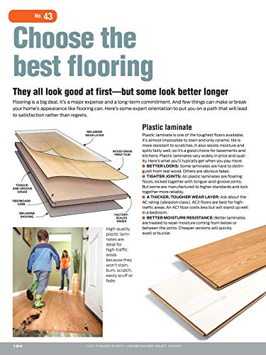 100 Things Every Homeowner Must Know: How To Save Money, Solve Problems And Improve Your Home (Family Handyman 100) #TOP7