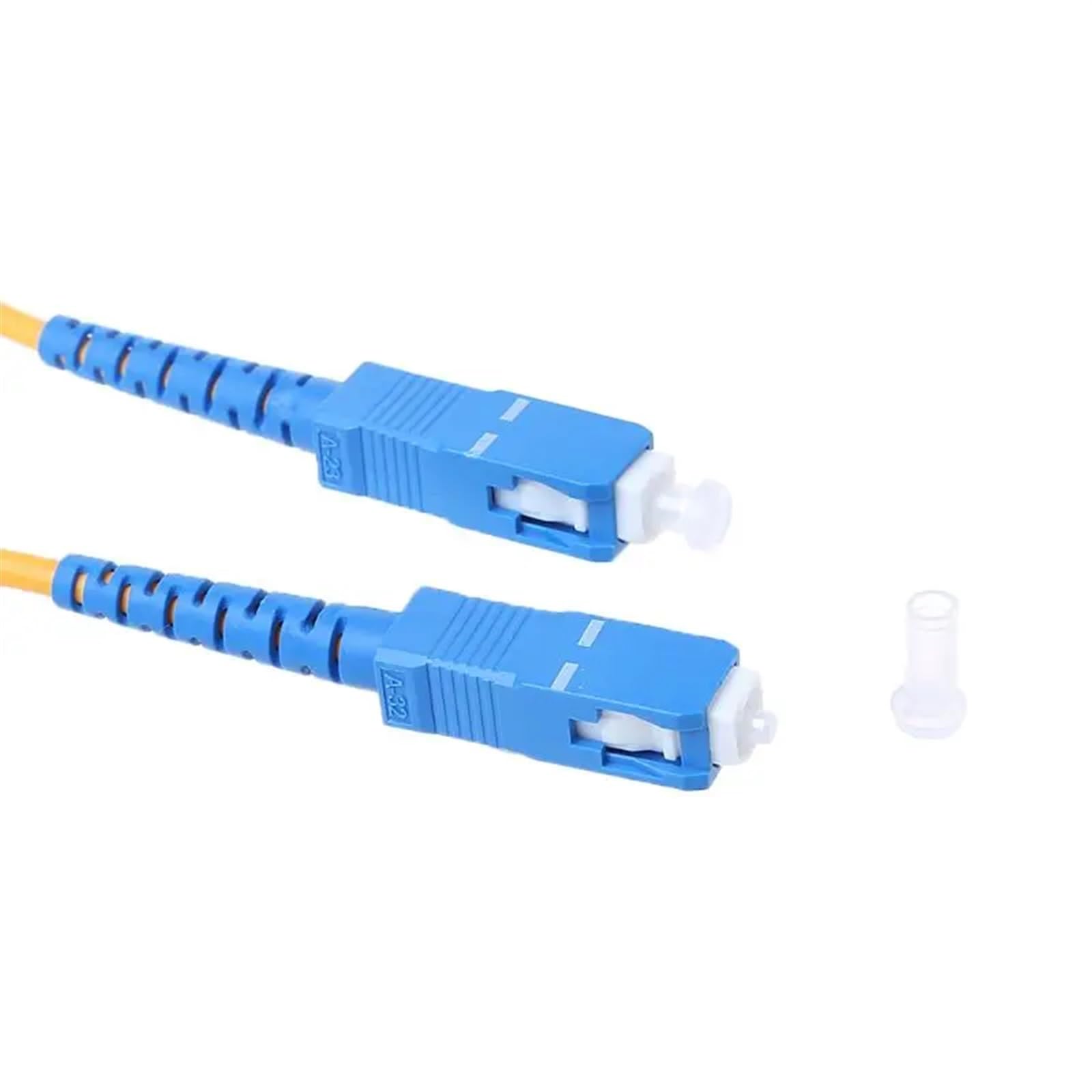 1 x kabel światłowodowy SC/UPC-SC/UPC-SM 3 mm, przedłużacz jednomodowy, krosowy (3 m)