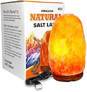 2-4 KG Himalayan Salt Rock Crystal Lamp Pink Light Healthy 100% Authentic Natural Quality with UK Switch Cable and Bulb (Fire Bowl)