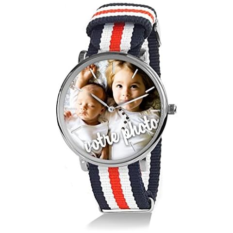 Montre Personnalisable avec Photo Cover