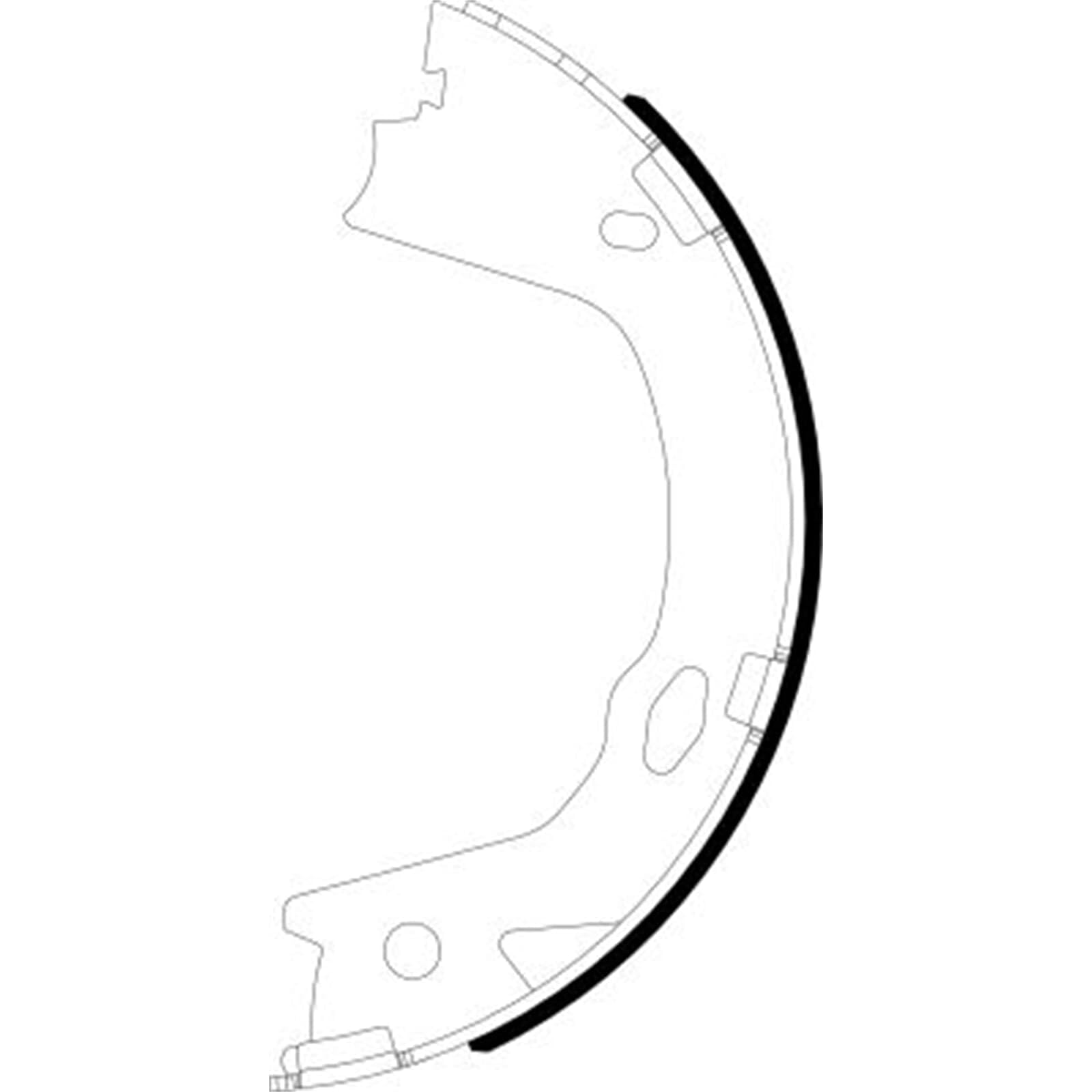 TEXTAR Kit ganasce, Freno stazionamento 91082600 | Compatibile con: HYUNDAI GRANDEUR, KIA OPTIMA