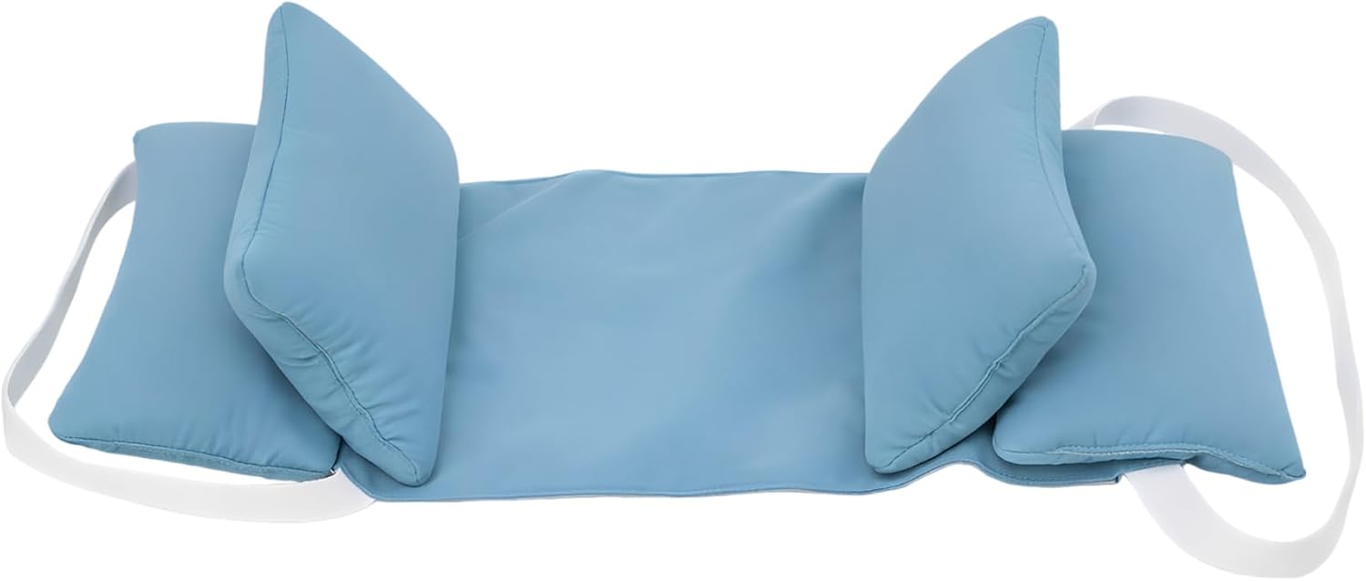 Anti-Rollover Elderly Pillow with Adjustable Wings, Healthcare Positioning, 18.5 X 8.27 in Cotton
