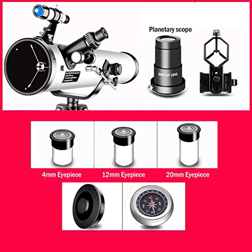Telescopio Astronómico YXCKG 114mm con tripode ajustable miniatura 2