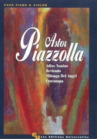 4 Tangos pour Piano & Violon d'Astor Piazzolla, édition de prestige pour musiciens exigeants