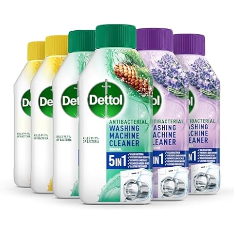 Dettol Antibacterial Washing Machine Cleaner 6-Pack Cover
