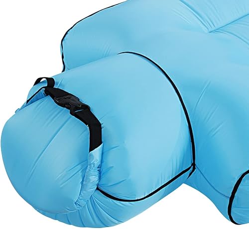 Miniatura 3 de ROYALAY Colchón de aire de 66 x 34 x 5.4 pulgadas para el hogar, campamento e invitados, duradero, portátil, impermeable (66 x 34 x 5.4 pulgadas)