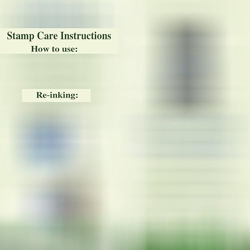 Miniatura 2 de Sello de goma autoentintado para oficina autoentintado, reentintable, preentintado, para oficina, color rosa intenso