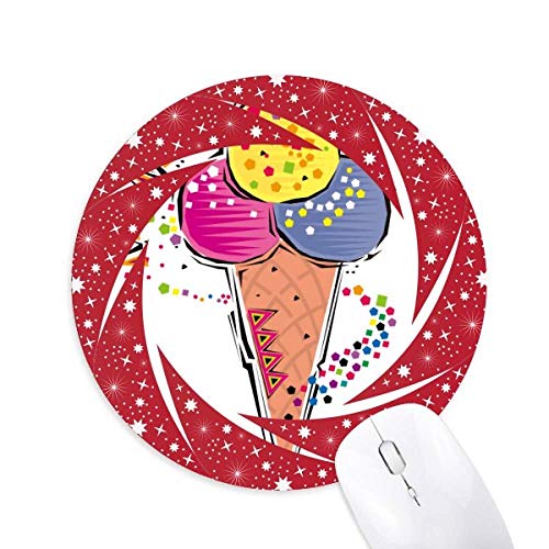 ���b�h�E�C�G���[�E�u���[�E�A�C�X�N���[���{�[���v�f�̃C���X�g �~�`����S���̐Ԃ̃z�C�[���p�b�h