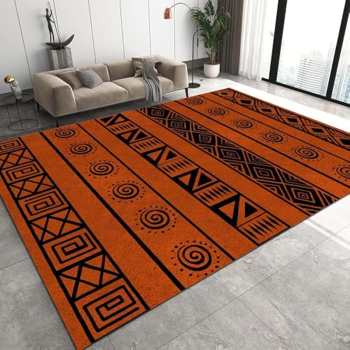 Tapis de chambre poils ras lavable et antidérapant texture 3D 60x120