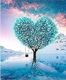 ✅ 【Multifunktional】 Das Diamantbild zum Selbermachen kann Ihre praktischen Fähigkeiten verbessern und eine gute Erfahrung für die Familie sein. Lustiges Geschenk für Eltern, Kinder, Freunde und Kollegen. Es dauert ca. 14 Tage bis es fertig ist. Sobald Sie fertig sind, ist das Bild glitzernd. Perfekt zum Dekorieren Ihres Wohn- oder Schlafzimmers, passend zu verschiedenen Einrichtungsstilen.