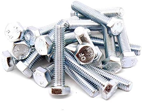 M8 (8mm x 20mm) Hex Bolt (Fully Threaded Setscrew) - Stainless Steel (A2) (Pack of 20)