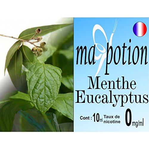 MA POTION - E-Liquide Saveur Menthe Eucalyptus, Eliquide Franais Ma  Potion, recharge liquide pour cigarette lectronique Sans nicotine ni t :  Amazon.fr: High-Tech
