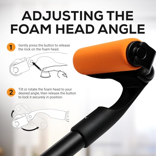 Image of EZPIK Lotion Applicator for Back, Extendable up to 23 inch - Curved Design Back Lotion Applicator for Elderly /Seniors with Limited Mobility, Lotion Stick & Sunscreen Applicator for Skin Cream, Oils & More