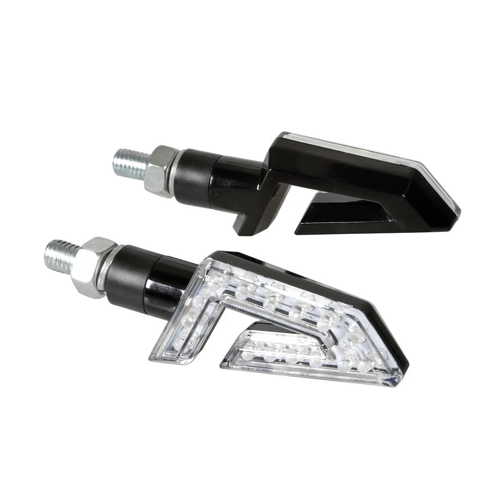 COMPATIBILE CON 1690 FLHTCUSE SCREAMIN EA.ULT.CLA.ELE.GL 1 COPPIA DI FRECCE A LED 12V PER MOTO+2 RESISTENZE 6 OHM 25W PER INTERMITTENZA FRECCIA KIT LAMPA OMOLOGATO