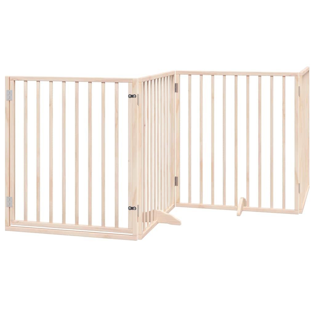 Genérico Puerta para Perros Plegable 10 Paneles Madera de álamo 800 cm,Productos para Mascotas,Productos para Mascotas,Productos para Perros,Casetas y cercados para perros-3155559