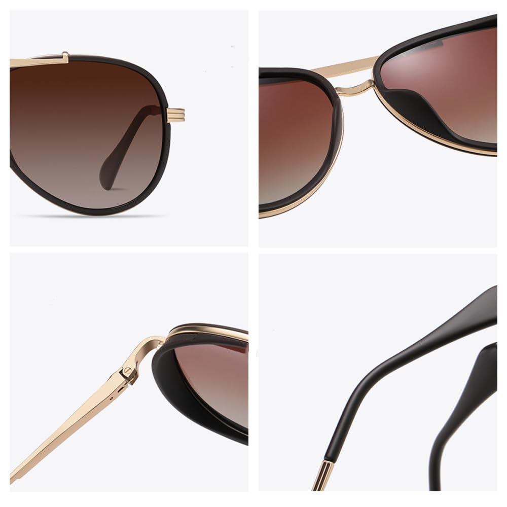 Gafas de sol retro Hombres Conduciendo Viajando Gafas de sol de lujo Mujeres