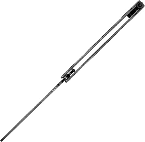 Miniatura 6 de Kershaw Balanza Trainer, cuchillo de mariposa con hoja roma, punta redondeada, negro