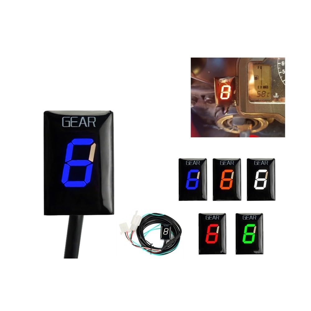 Display Marcia Indicatore Di Marcia Del Motociclo Per | Indicatore Di Marcia Del Motociclo Per VTR1000 VTR 1000 SP1 SP2 2000-2006 Per VTR1000F Per FireStorm Per SuperHawk 1997-2005