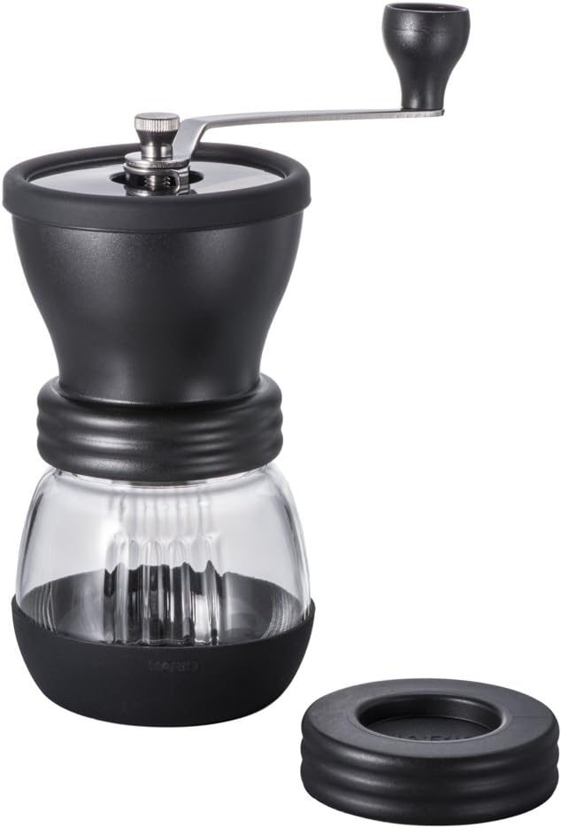Hario Ceramic Coffee Mill Skerton Storage Capacity (100g) MSCS-2 TB by Hario