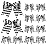 Fancheer 12 Pcs Christmas Bows Decorations Large Christmas Tree Bows Xmas Wreath Ribbons...