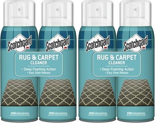 Image of Scotchgard Rug and Carpet Cleaner, 4 Pack, 14 oz