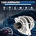 HAYIAUTO 11231 Car Alternators Fit for Chrysler 200, Cirrus, Sebring, for Dodge Avenger, Caliber, for Jeep Compass, Patriot L4 2.0L 2.4L Automotive Replacement Alternators 11231N, 4801323AB, 4801323AC