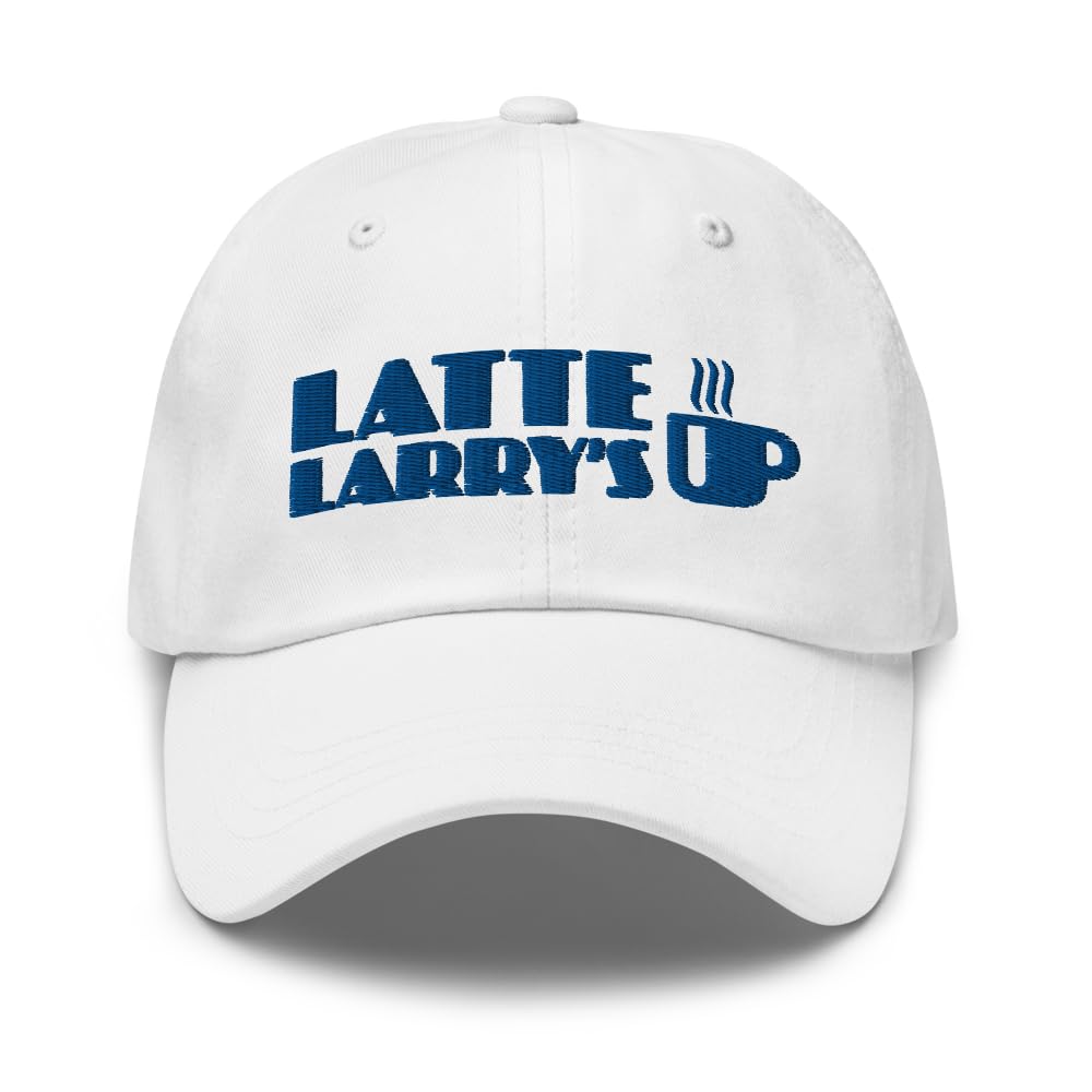 HBO ShopHBO - Curb Your Enthusiasm Latte Larry's Embroidered Hat - Officially Licensed White