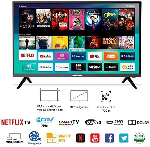 Opiniones de Tv hyundai 32 , tabla con los diez mejores. 11 Opiniones de Tv hyundai 32 , tabla con los diez mejores. 7