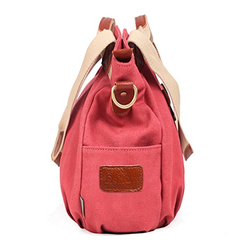 Eshow Borsa da donna a tracolla da spalla di tela
